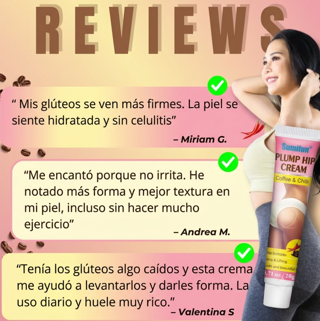 CREMA REAFIRMANTE AUMENTA GLUTEOS