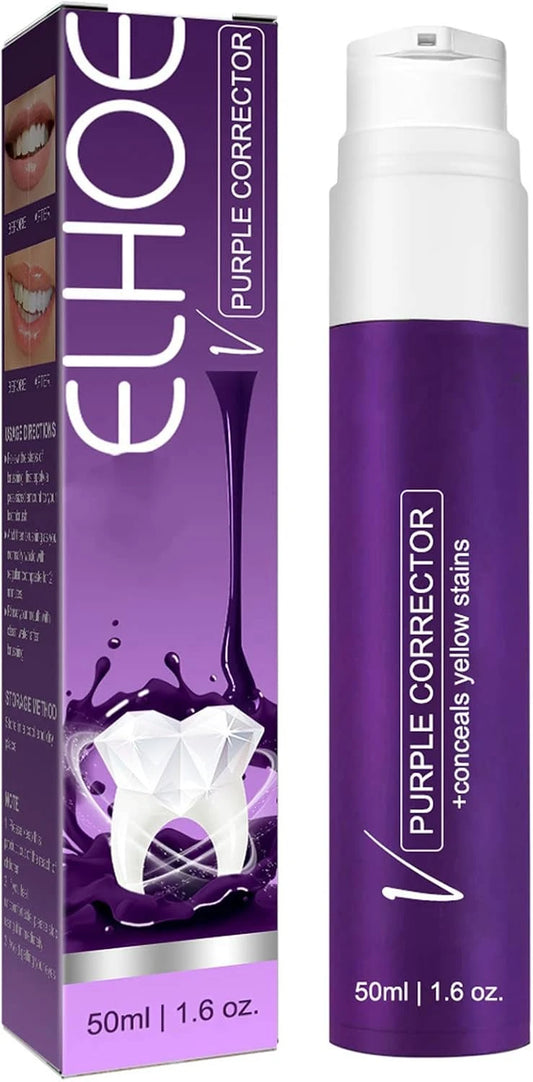 CREMA MORADA BLANQUEADOR DENTAL